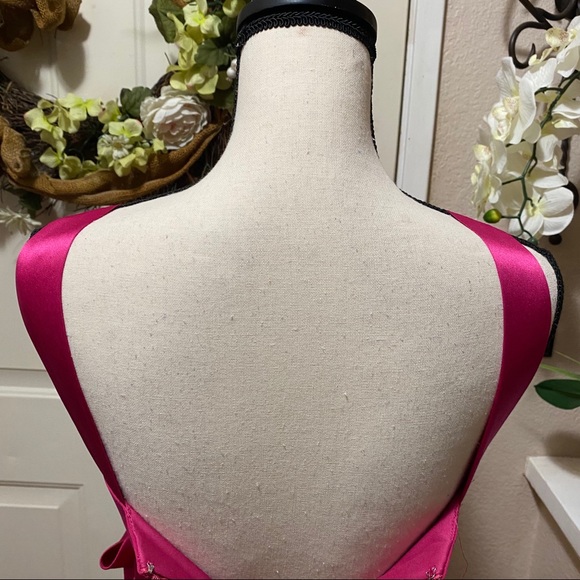 After Six Tutti Frutti Color Sleeveless Midi Dress - Picture 11 of 15